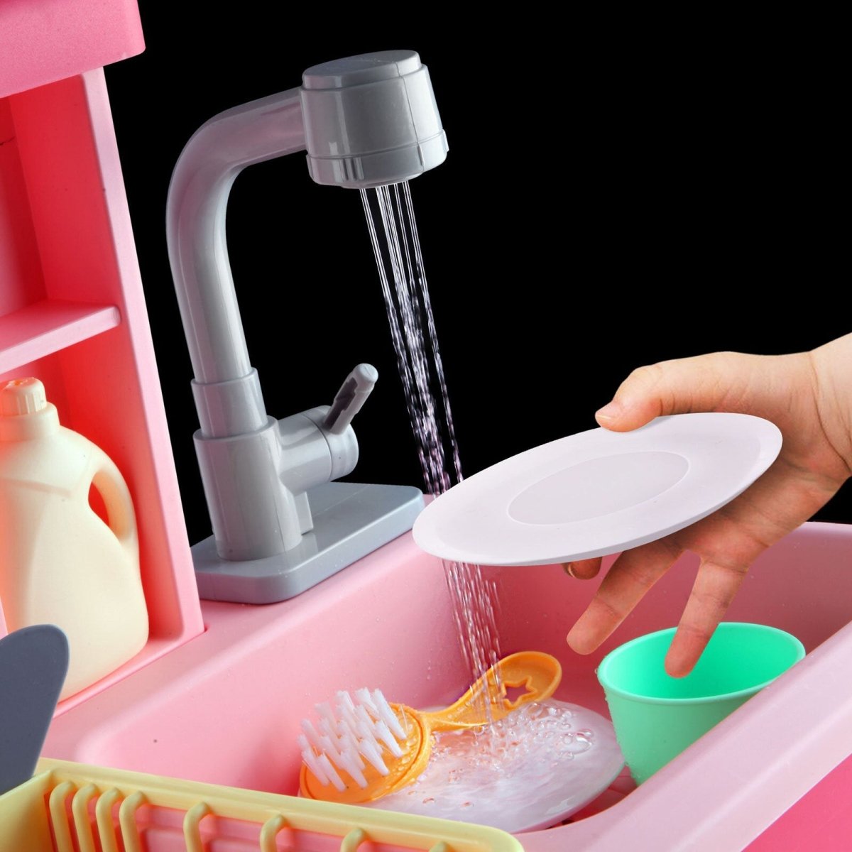 Let's Be Child Play Sink with Running Water Assorted