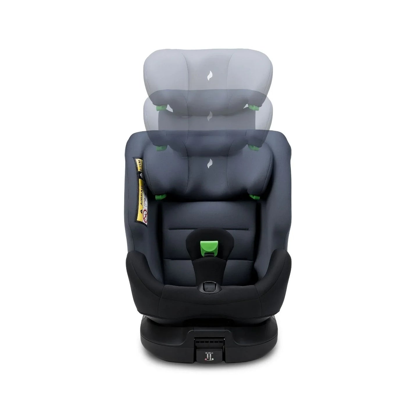 Osann Four360 0+/1/2/3 SL ECE R129/04 Car Seat - Black Grey