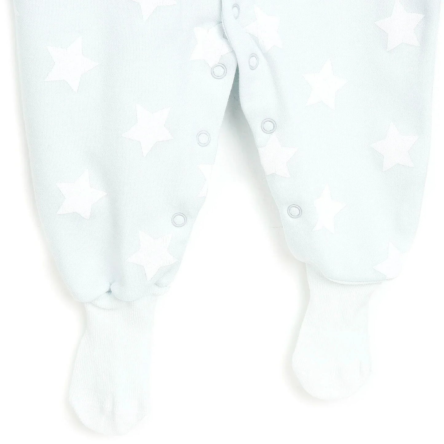 HelloBaby Newborn Baby Boy Footed Jumpsuit - Blue