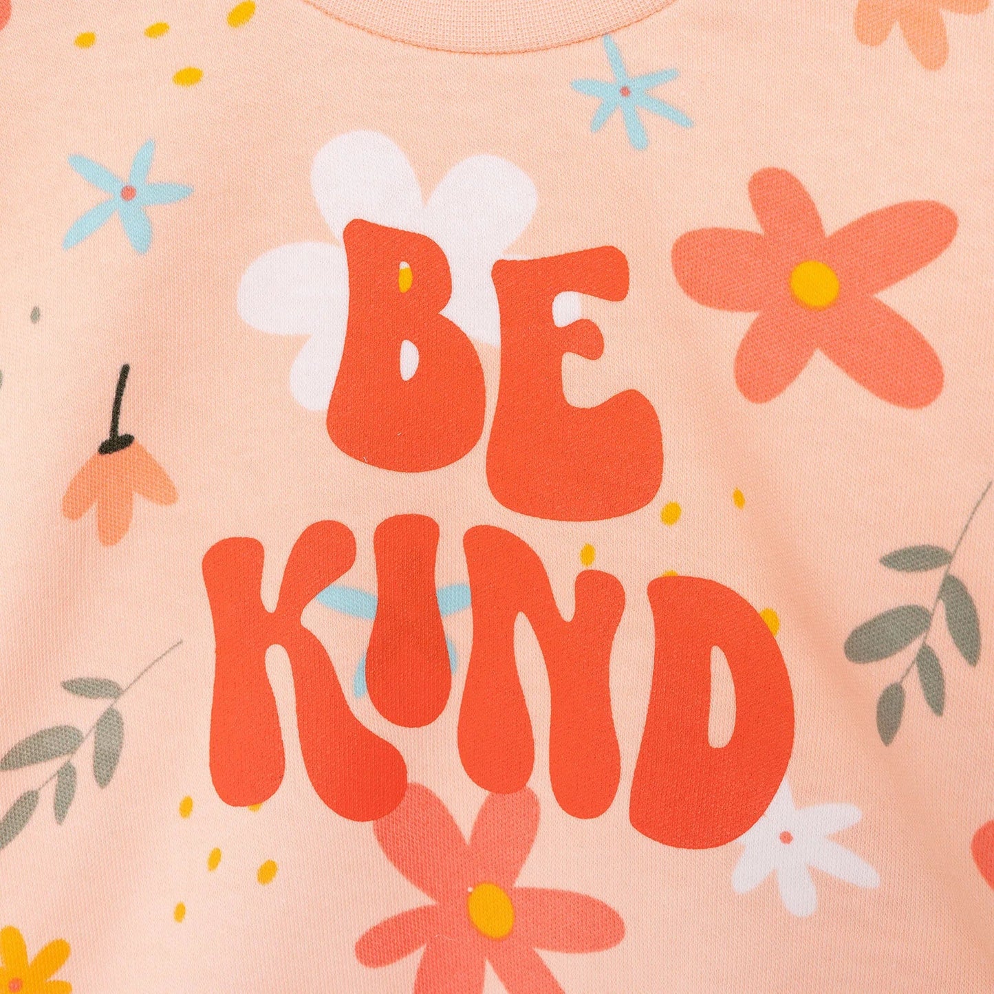 HelloBaby Basic Girl Flower Printed Jogging Set