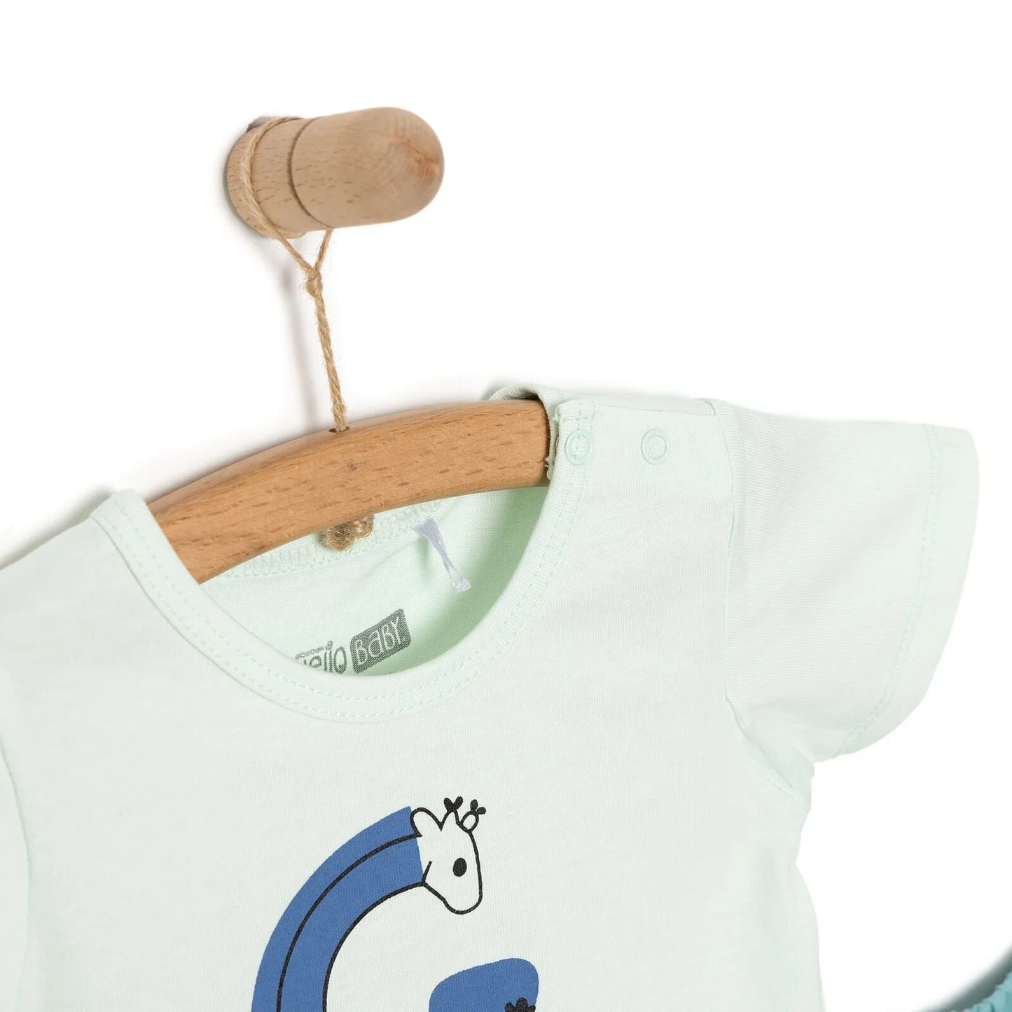 HelloBaby Boy T-shirt & Short - Turquois