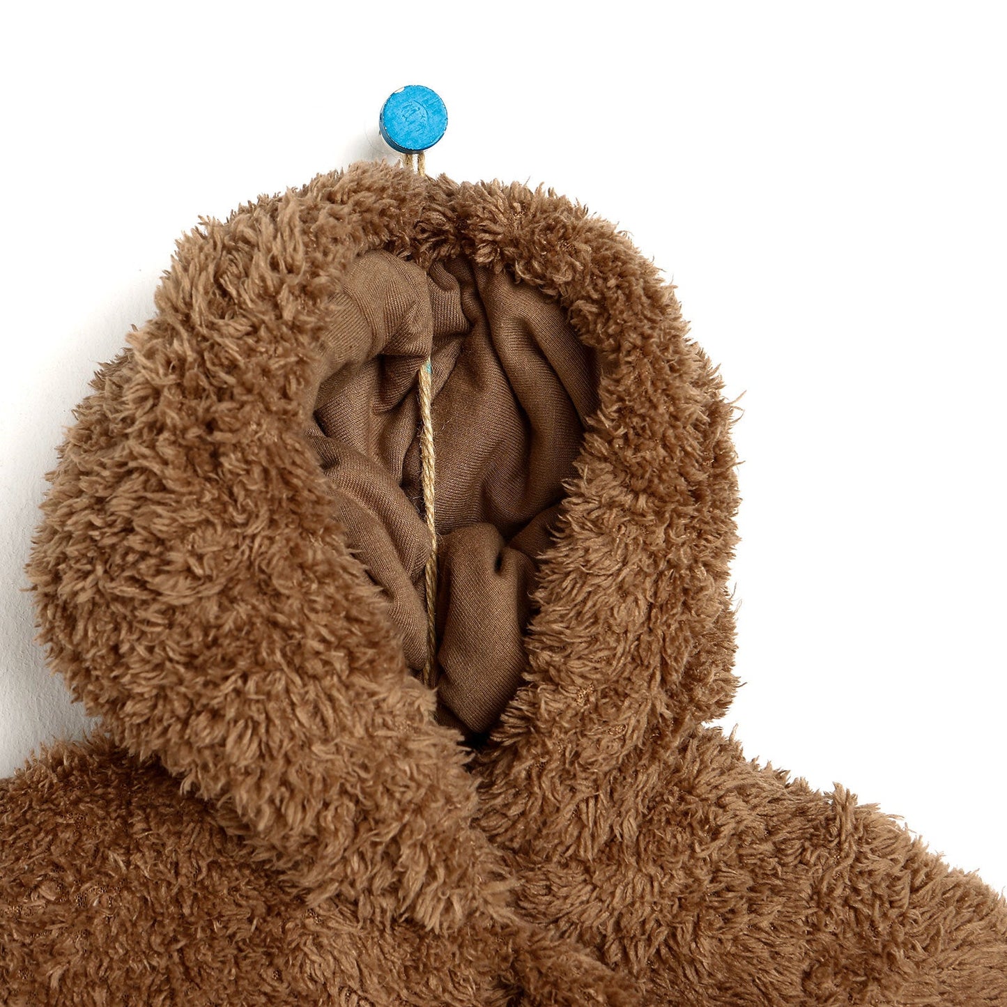 Verscon Welsoft Footed Jumpsuit - Brown