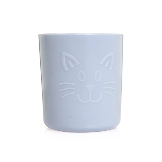 baby plus Silicone Open Training Cup 120ml - Powder Blue