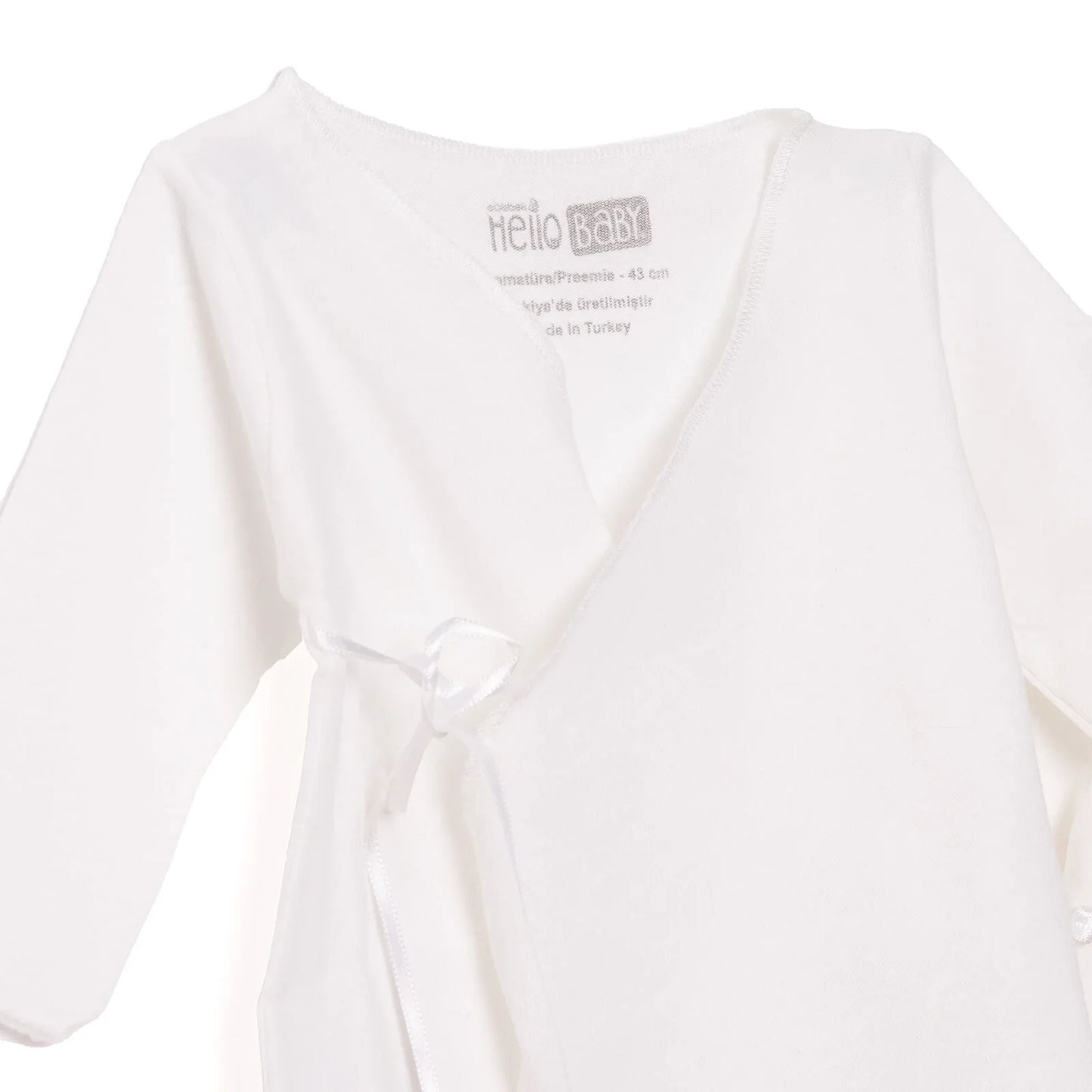 HelloBaby Wrapover Top 2-Pack - Ecru