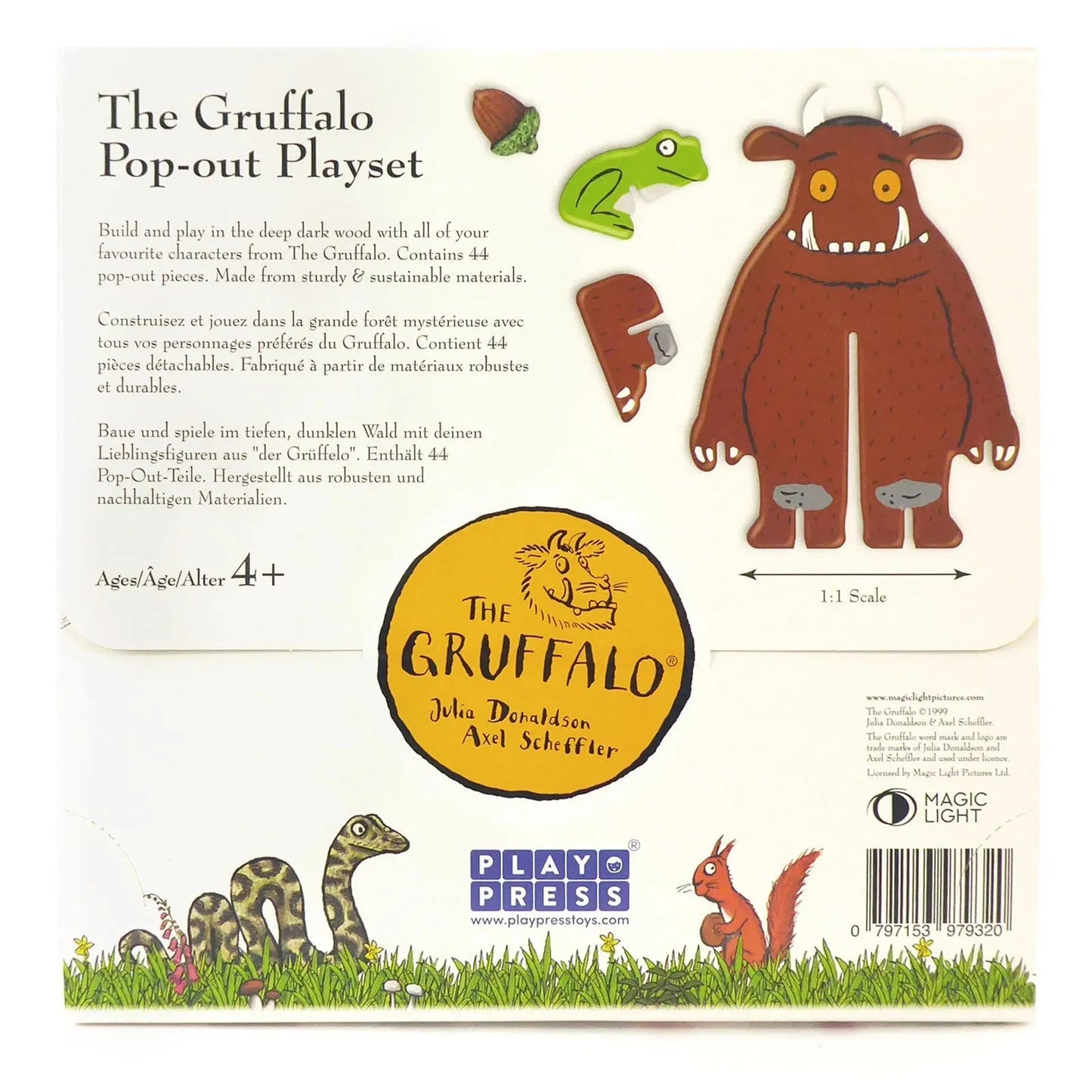 Playpress Toys Gruffalo Pop-out Playset