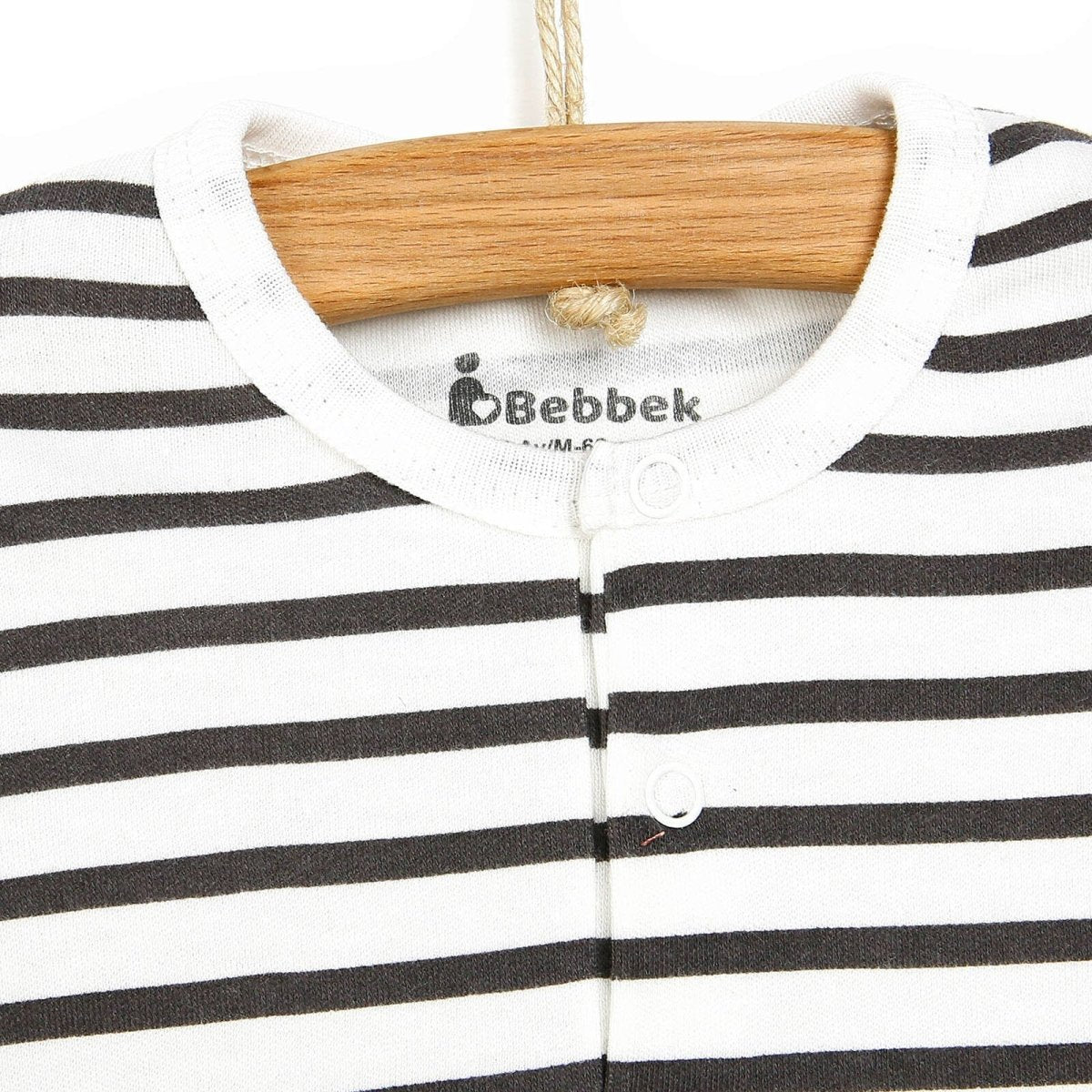 Bebbek Newborn Sweatshirt Footless Bottom - Green