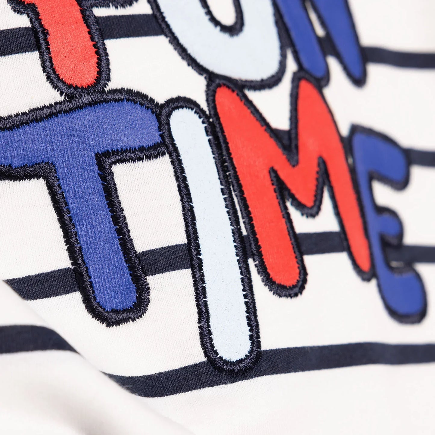 HelloBaby Motto Boy Boy Tshirt-Short - Ecru