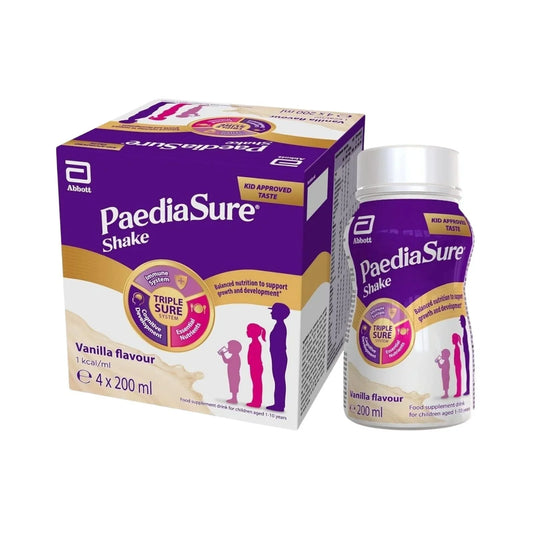 PaediaSure Shake Vanilla Flavoured 800ml (4x200ml)
