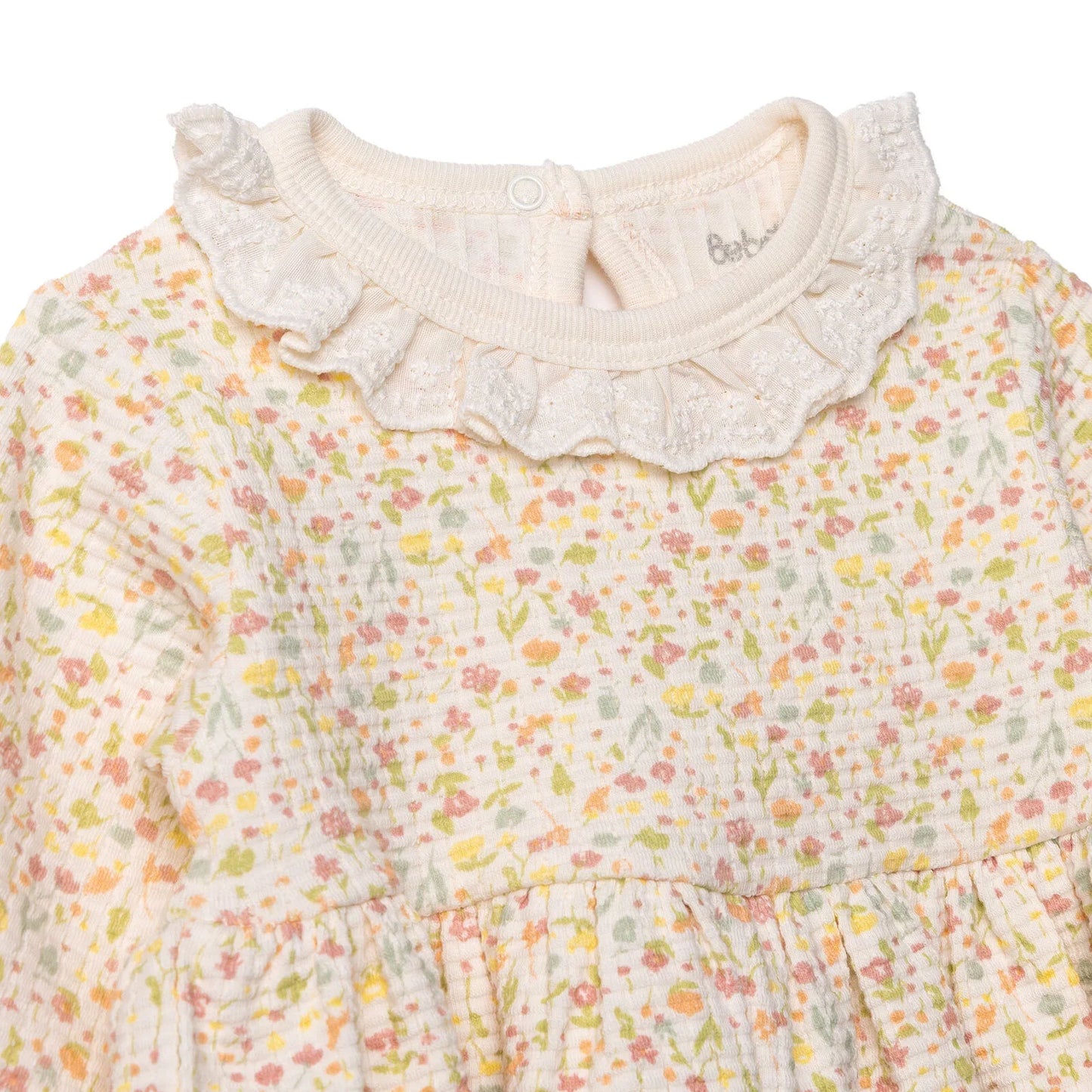 Bebetto Newborn Dress - Salmon