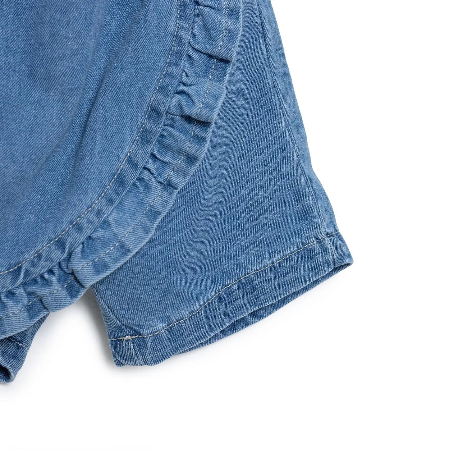 HelloBaby Spring Memories Girl Denim Short - Indigo