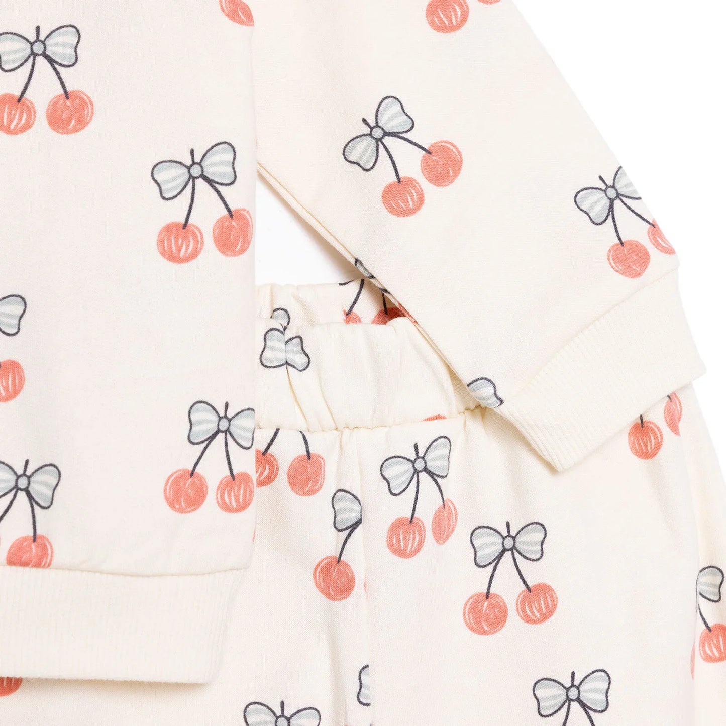 HelloBaby Jogging Set - Ecru Printed