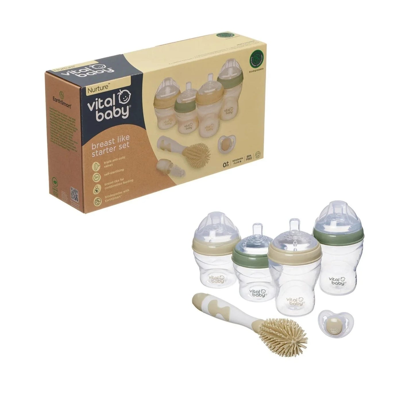 Vital Baby Nurture Breast Like Starter Set