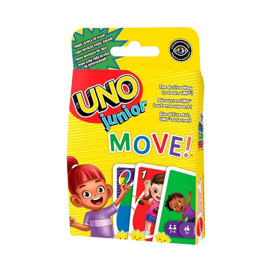 Mattel Uno Junior Move Card Game