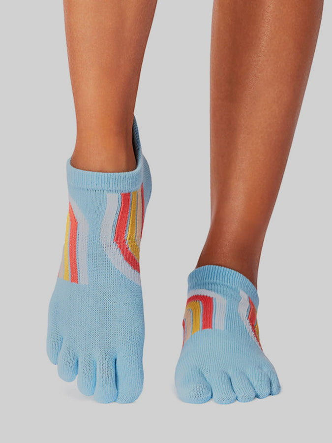 ToeSox Low Rise Full Toe Women's Yoga Grip Socks