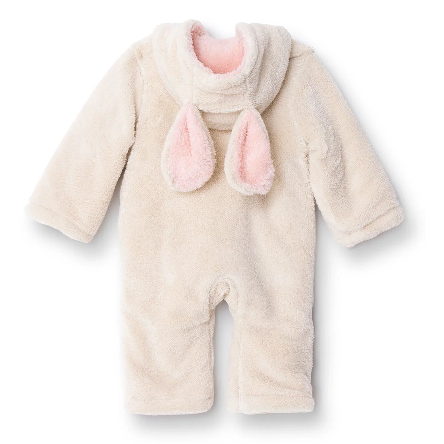 Midimod Newborn Welsoft Footless Jumpsuit - Ecru