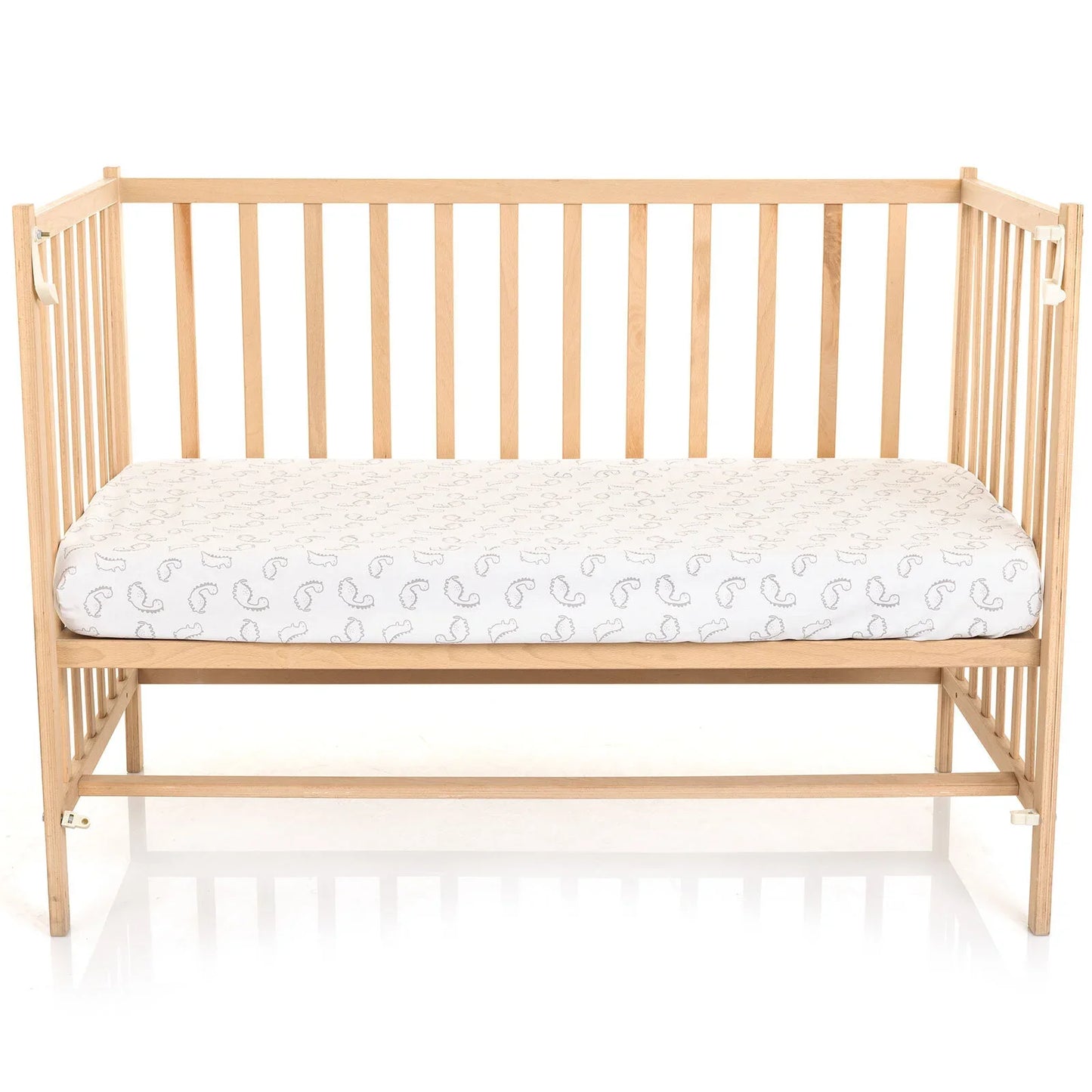 Little Dreams Boy Baby Crib Sheet - Grey