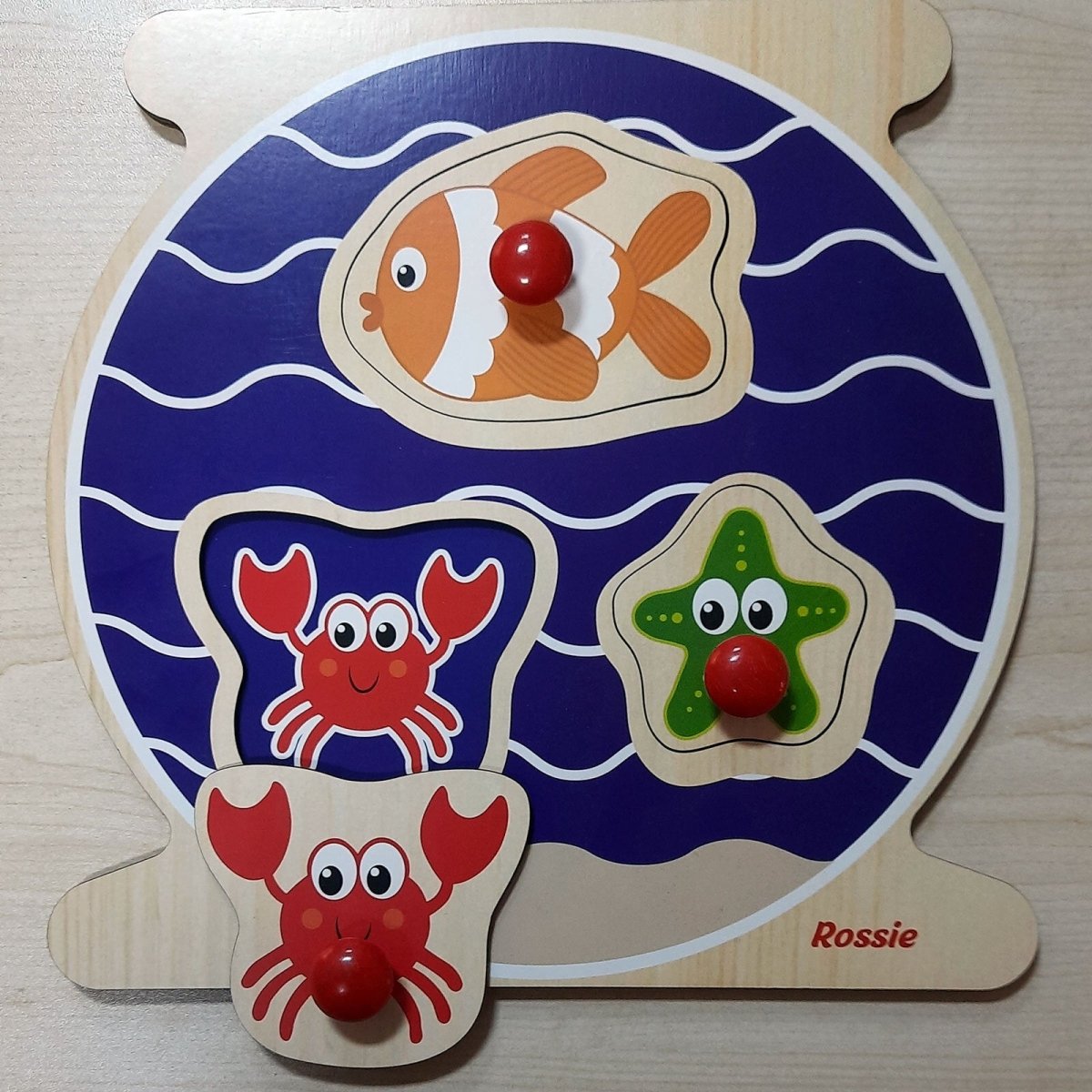 Rossie Wood First Puzzle - Aquarium
