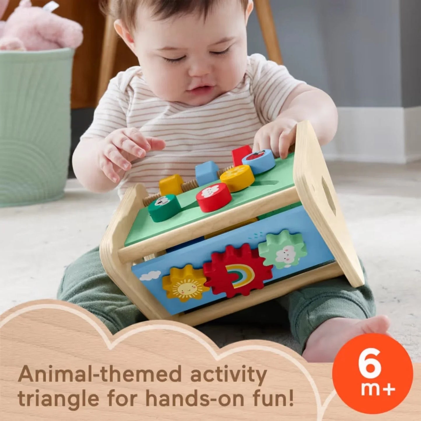 Fisher-Price Wooden Activity Triangle
