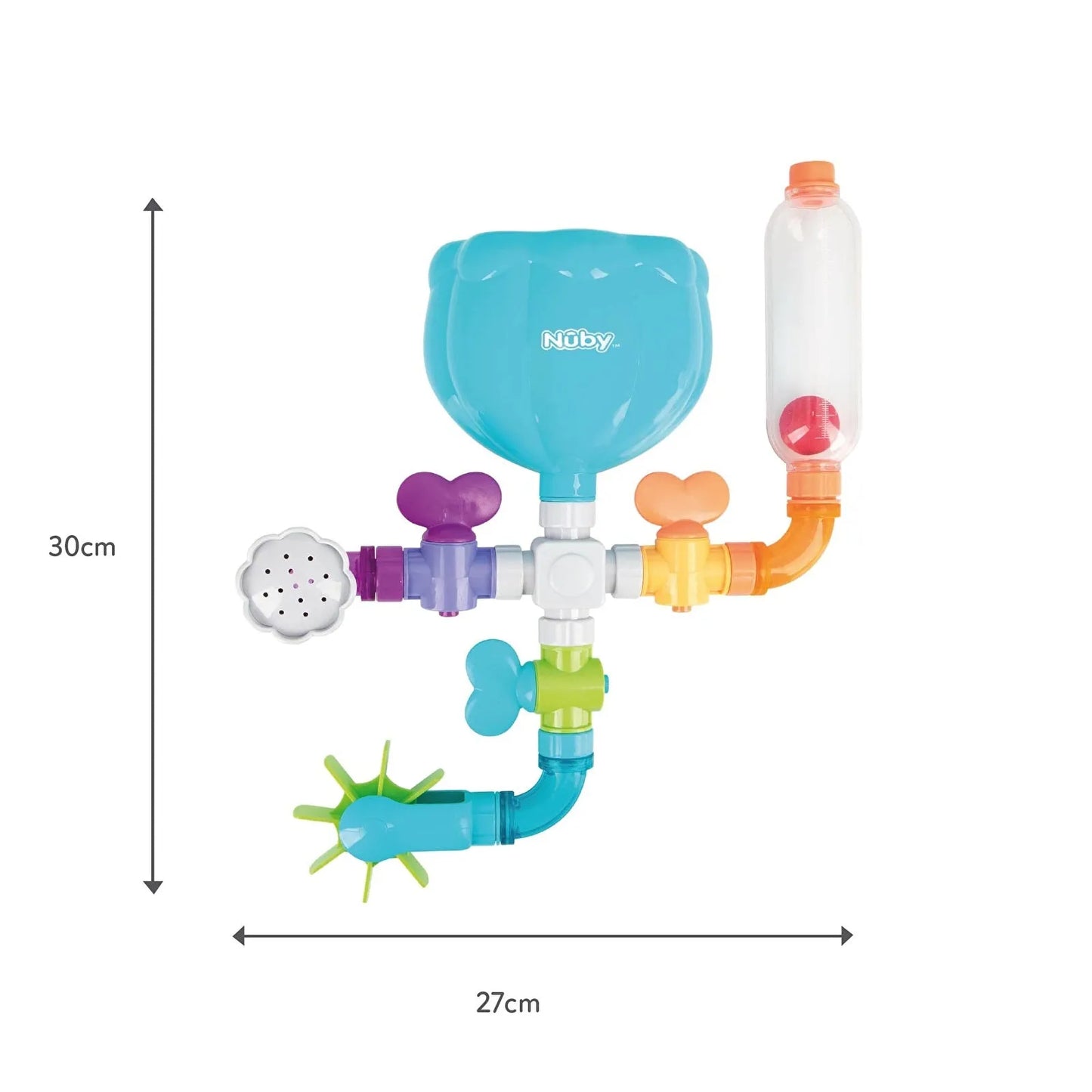 Nuby Wacky Pipes Bath Toy