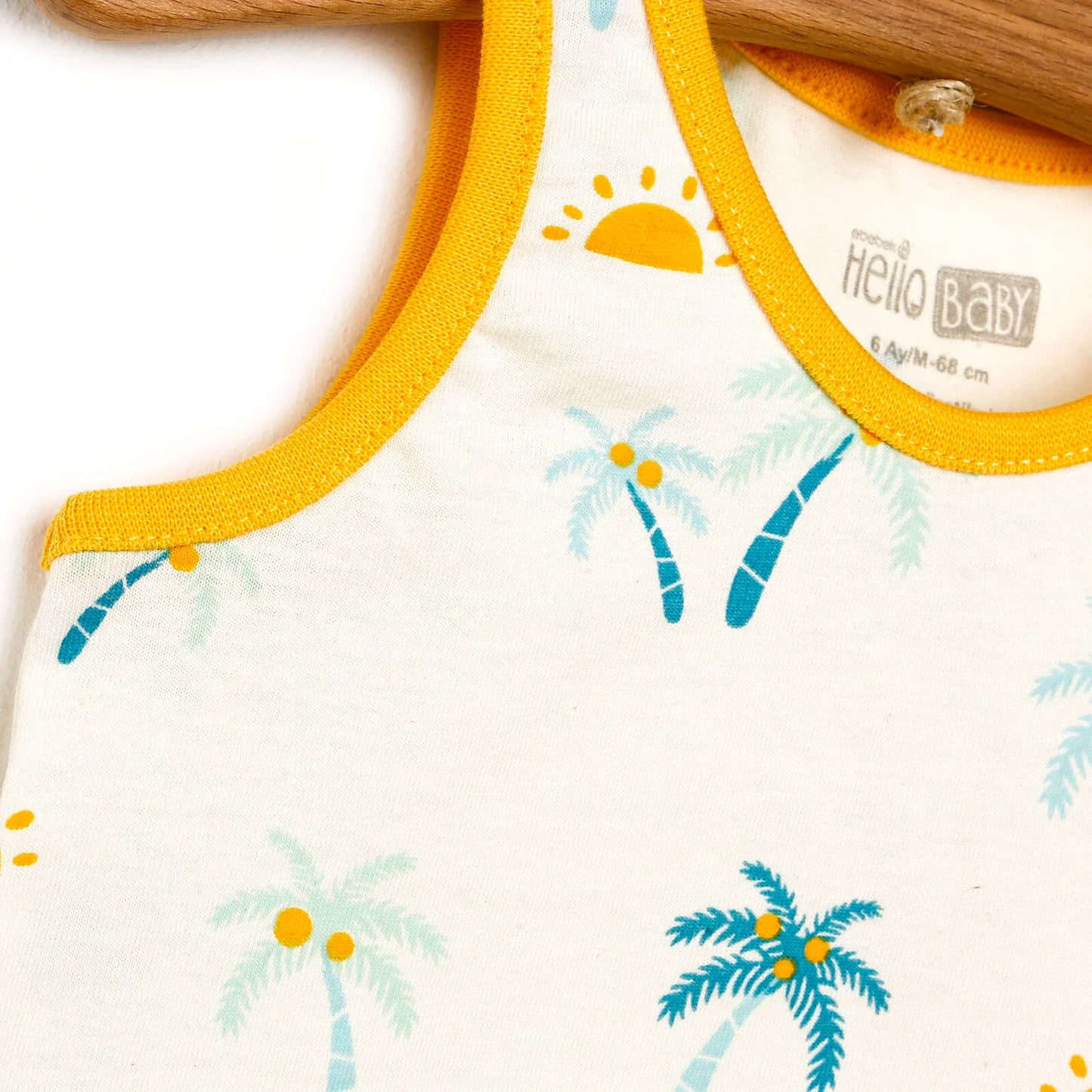 HelloBaby Basic Baby Boy Tank Top - Ecru