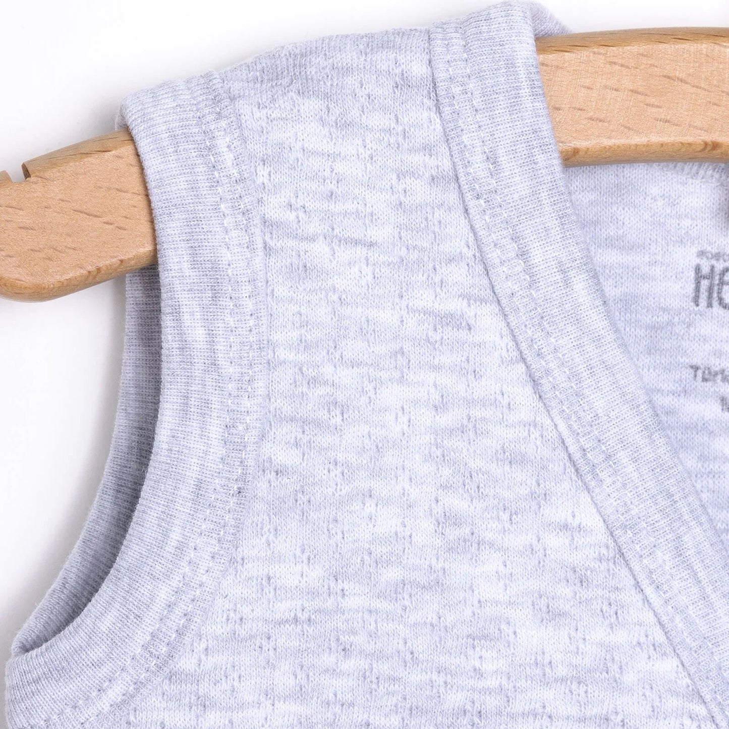 HelloBaby Unisex Classic Vest - Grey Melange