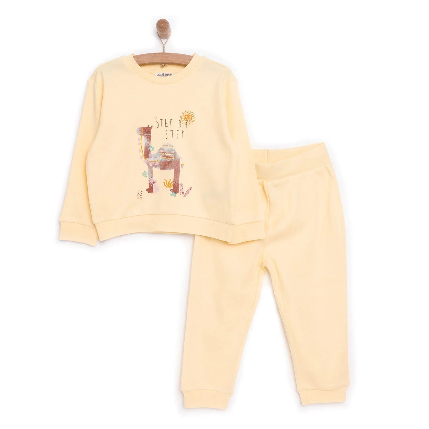 HelloBaby Basic Joggers - Light Yellow