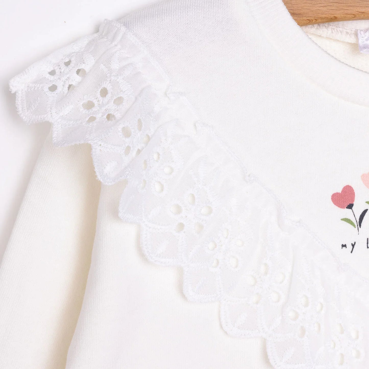 HelloBaby Winter Fairytale Leggings Set - Ecru