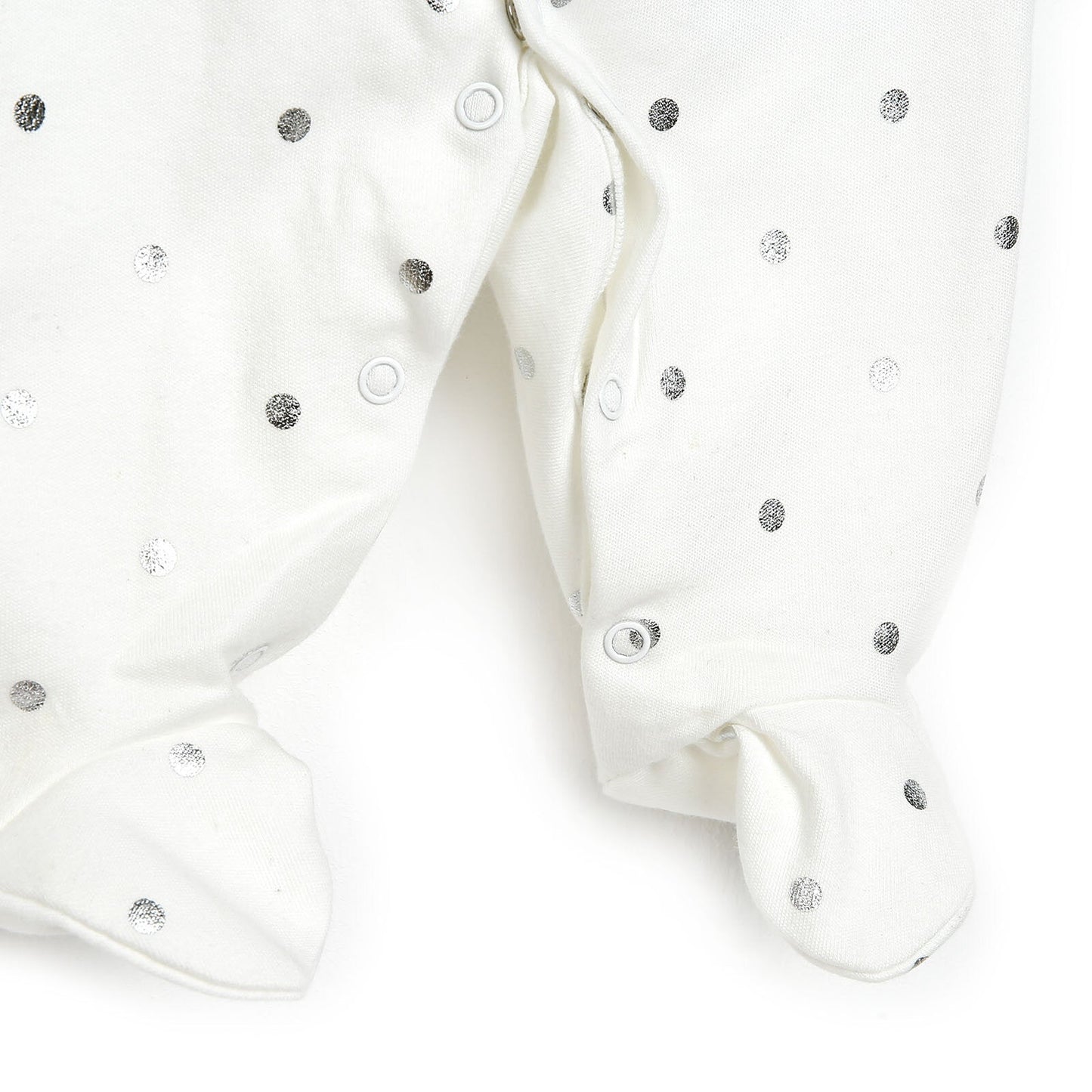 Bebetto Footed Jumpsuit - Ecru