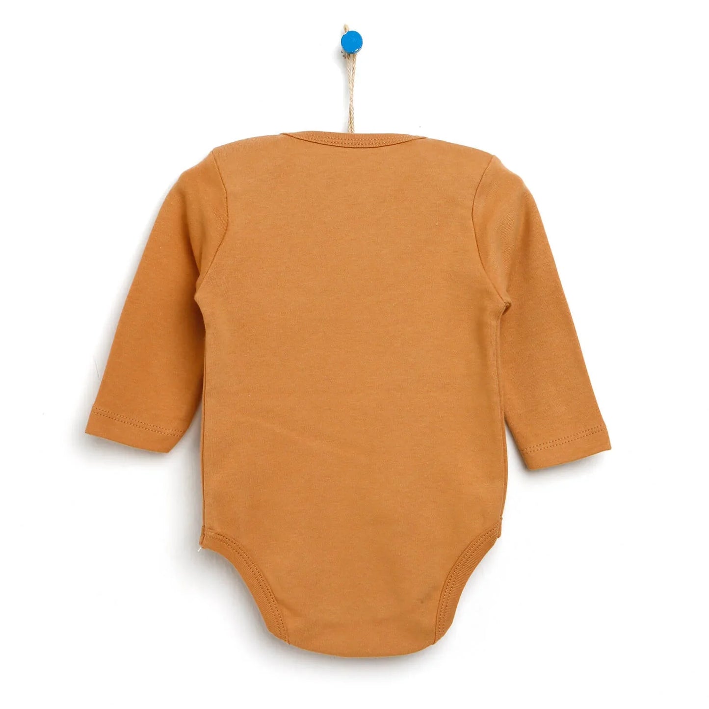 HelloBaby Long Sleeve Bodysuit - Nude