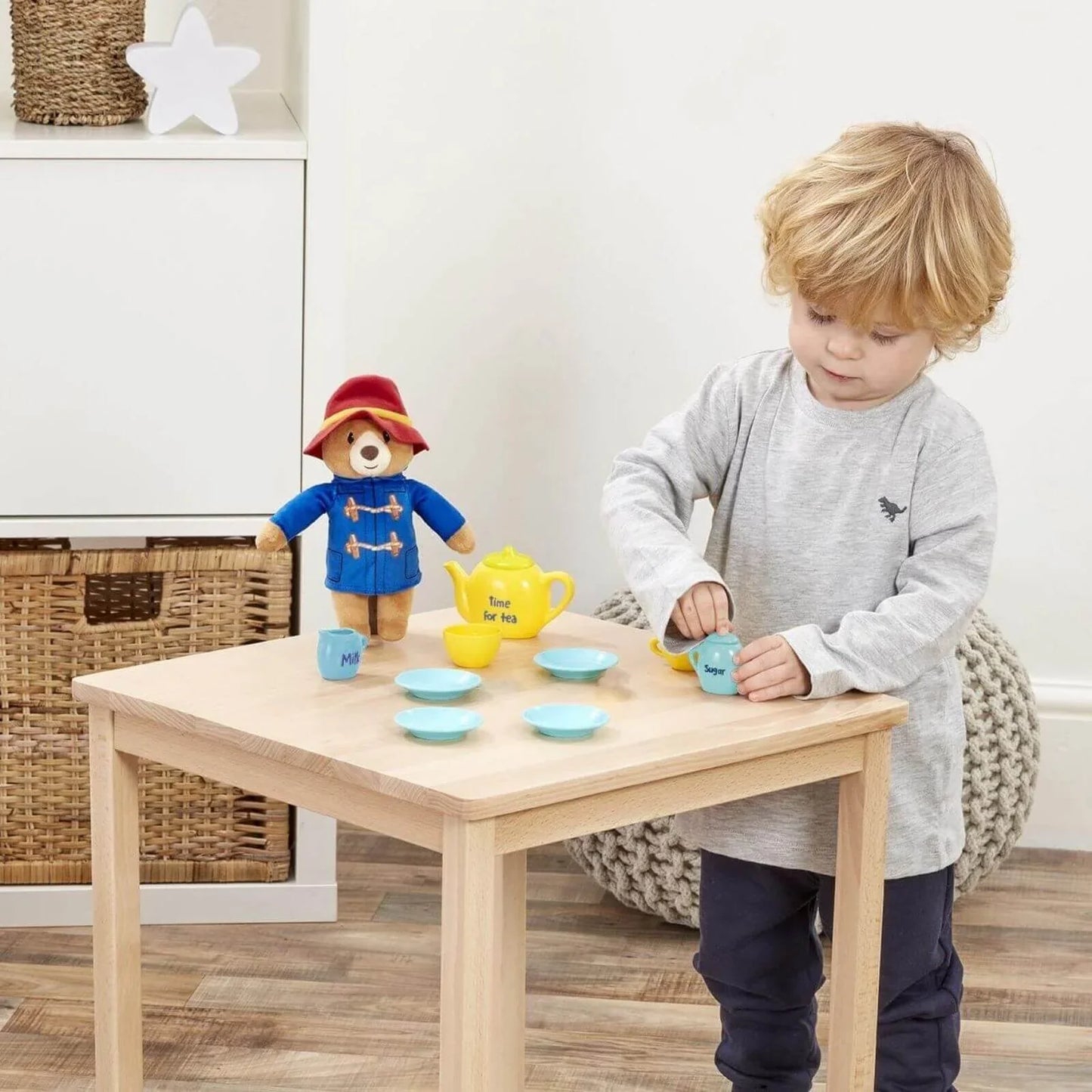 Paddington Soft Toy and Tea Set