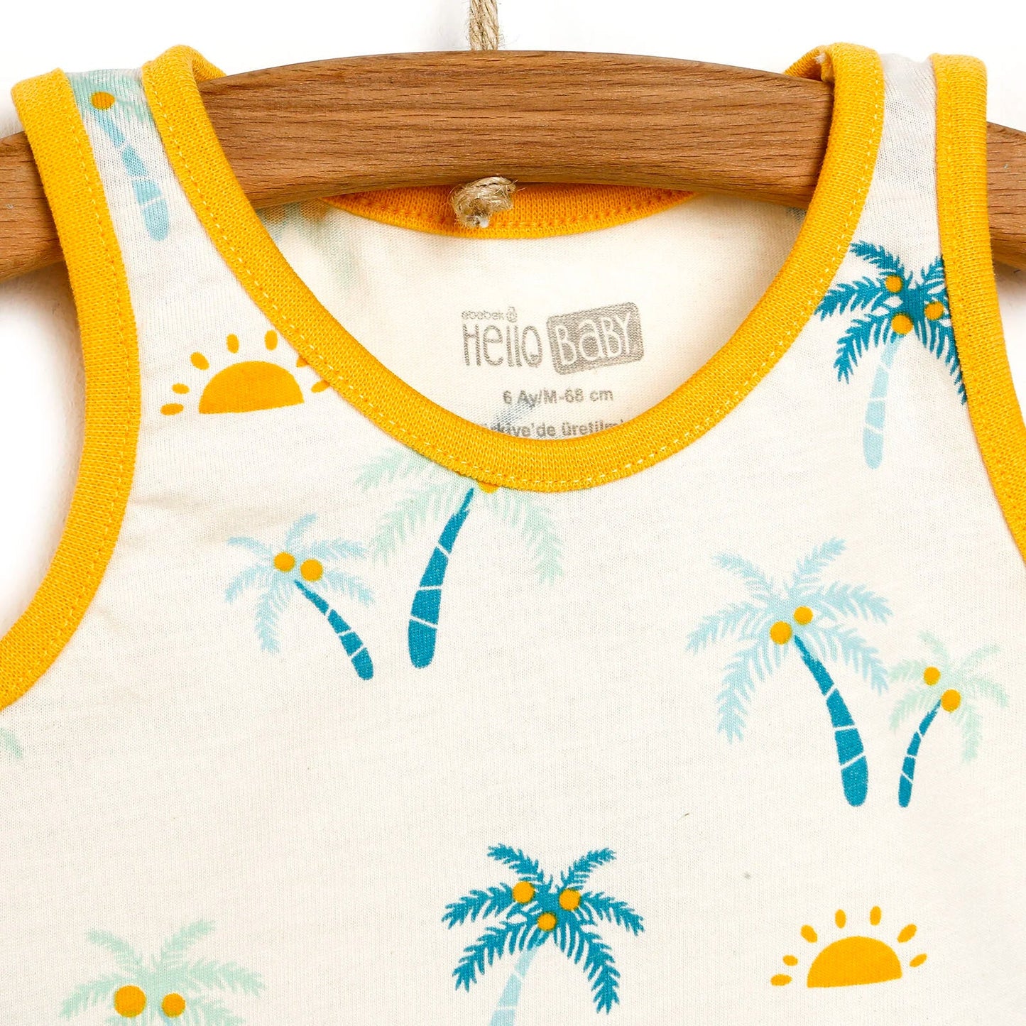 HelloBaby Basic Baby Boy Tank Top - Ecru