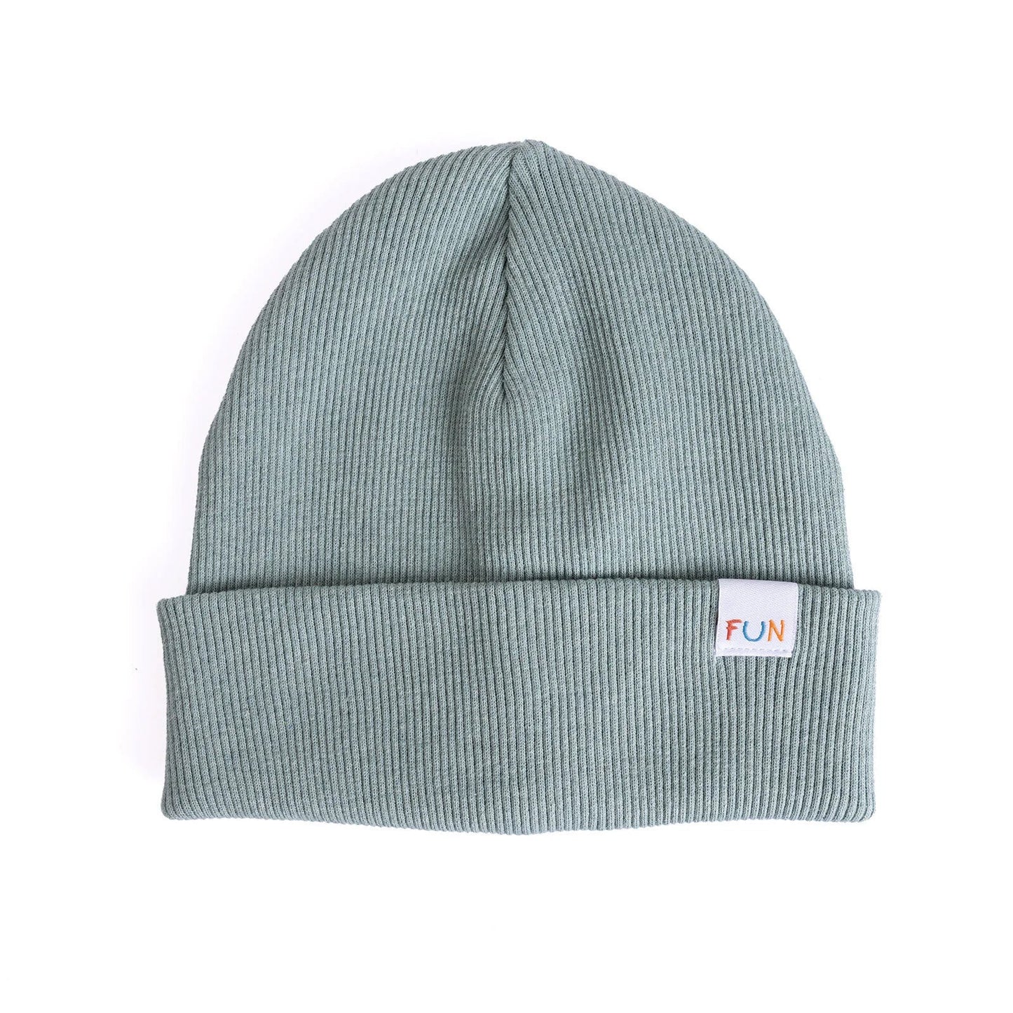 HelloBaby Beanie - Dark Mint