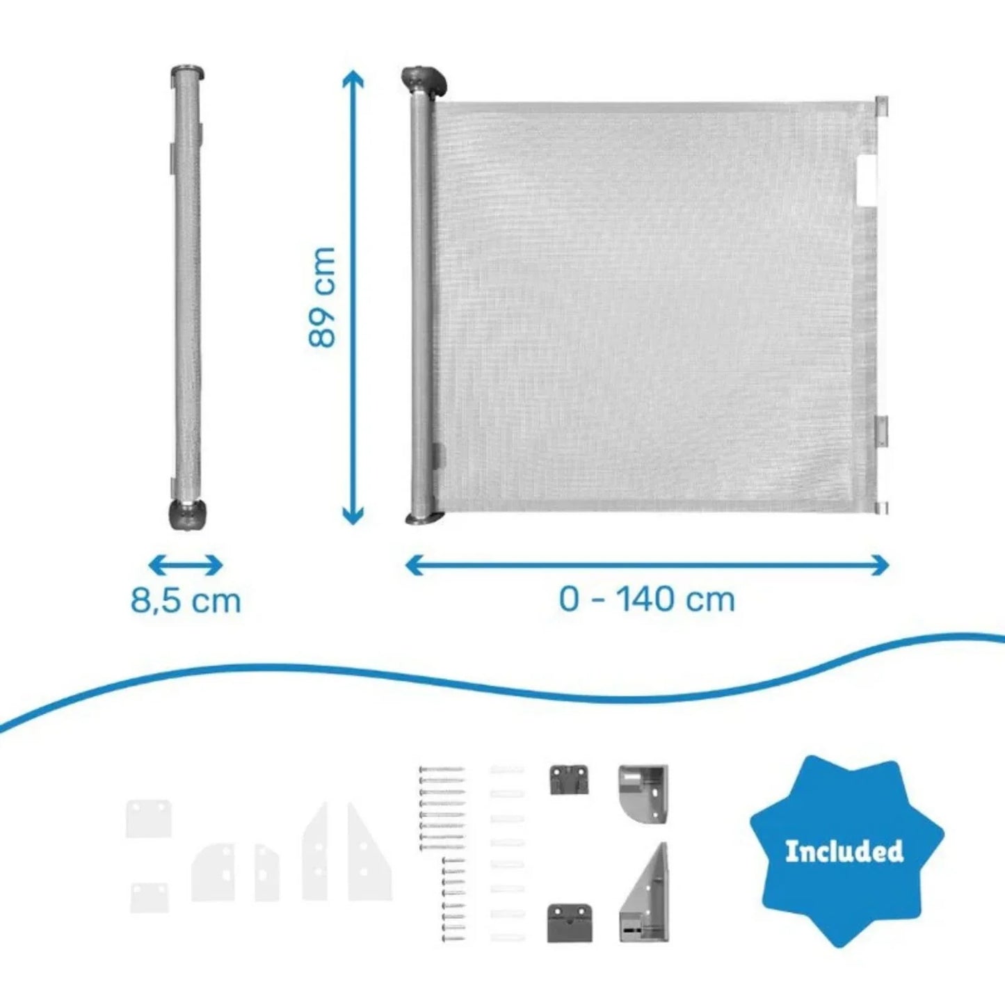 Badabulle Retractable Safety Gate