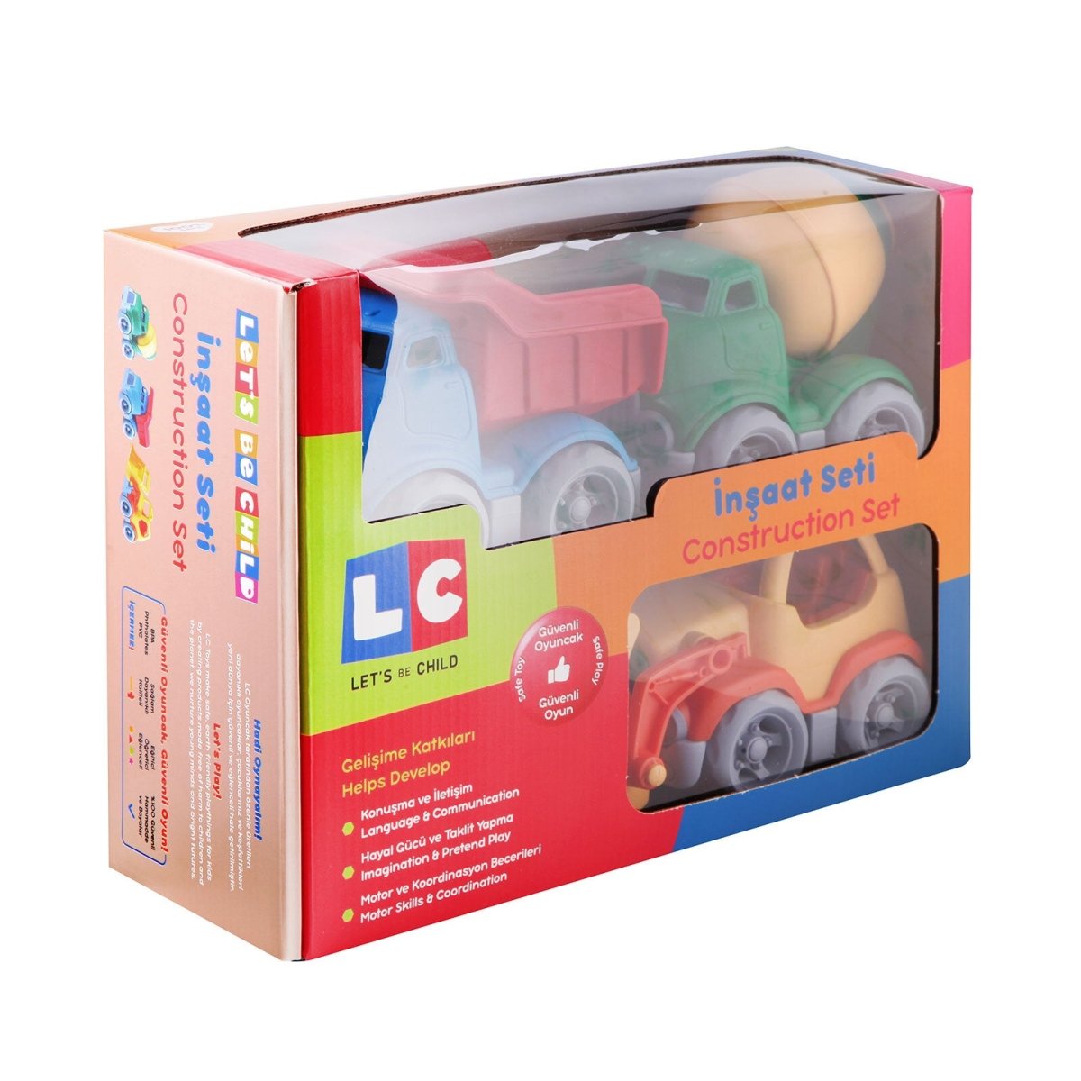 Let's Be Child Construction Set Assorted