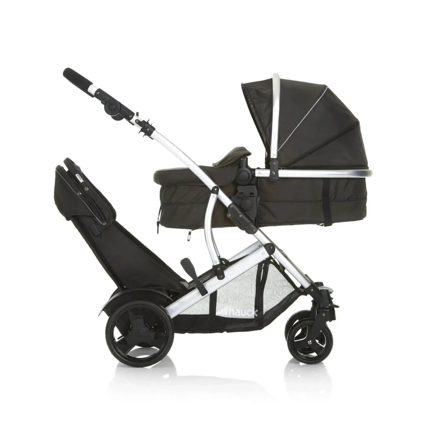 Hauck Duett 2 Tandem Pushchair - Black