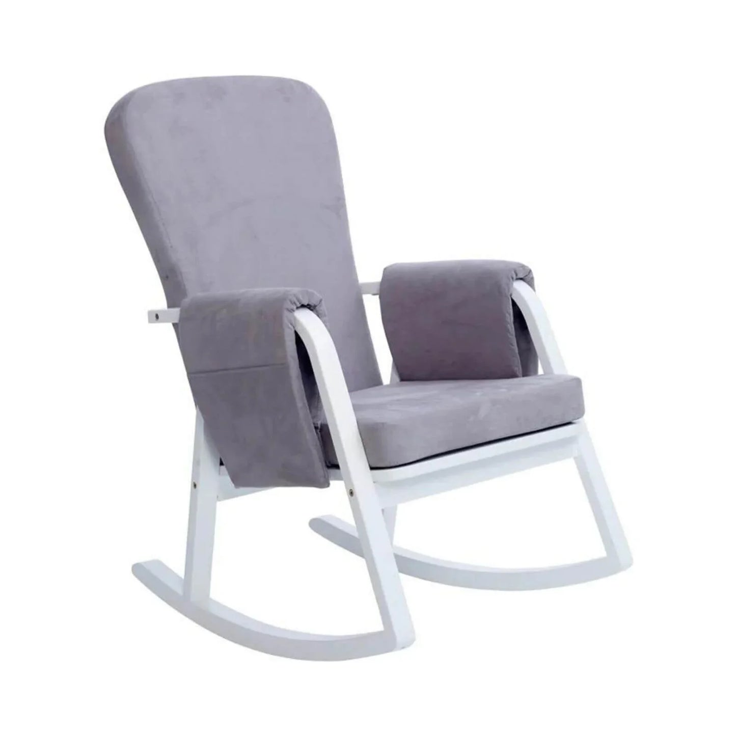 Ickle Bubba Dursley Rocking Chair - Pearl Grey