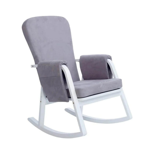 Ickle Bubba Dursley Rocking Chair - Pearl Grey