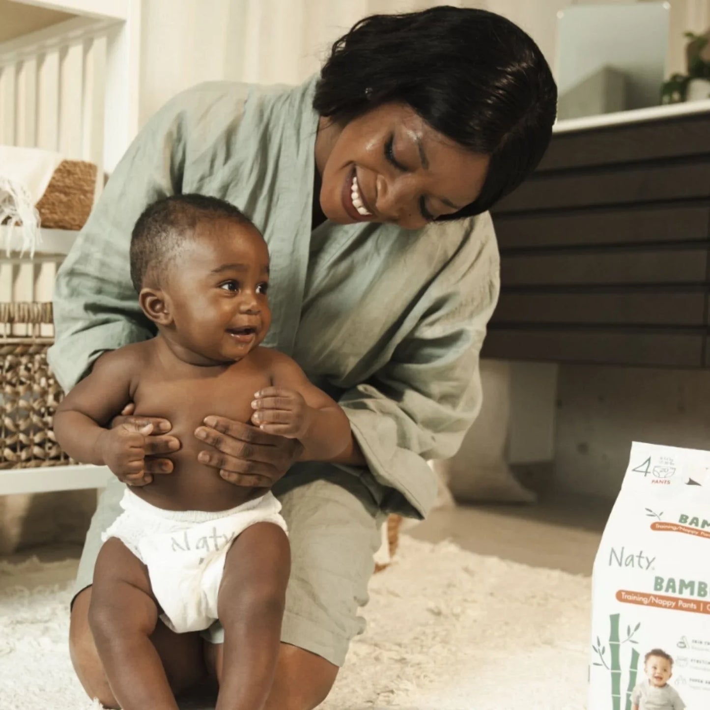 Naty Bamboo Viscose Nappy Pants Size 6 - 17 nappies