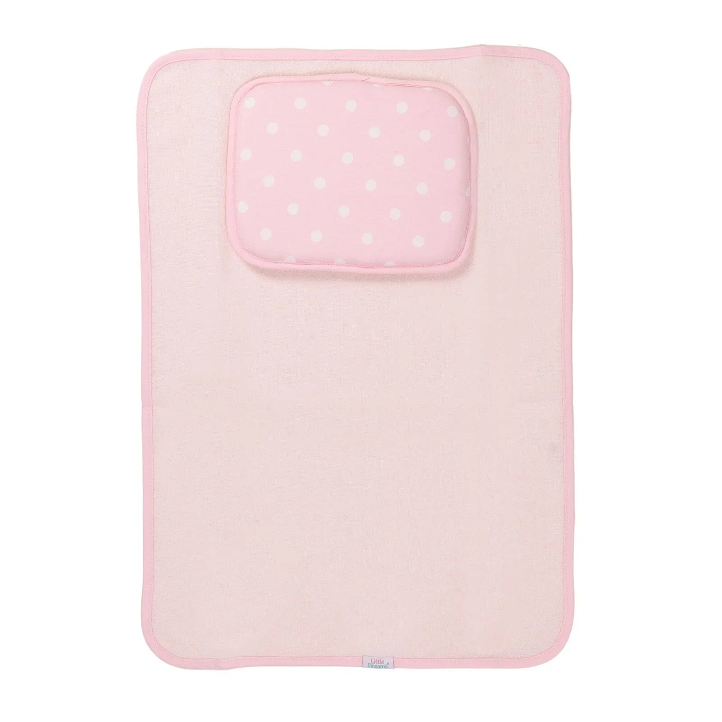 Little Dreams Girl Baby Diaper Changing - Pink