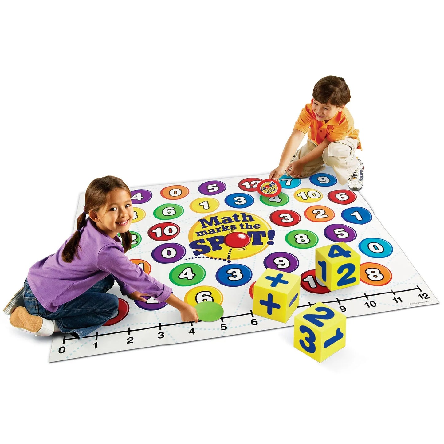Learning Resources Math Marks the Spot Activity Set