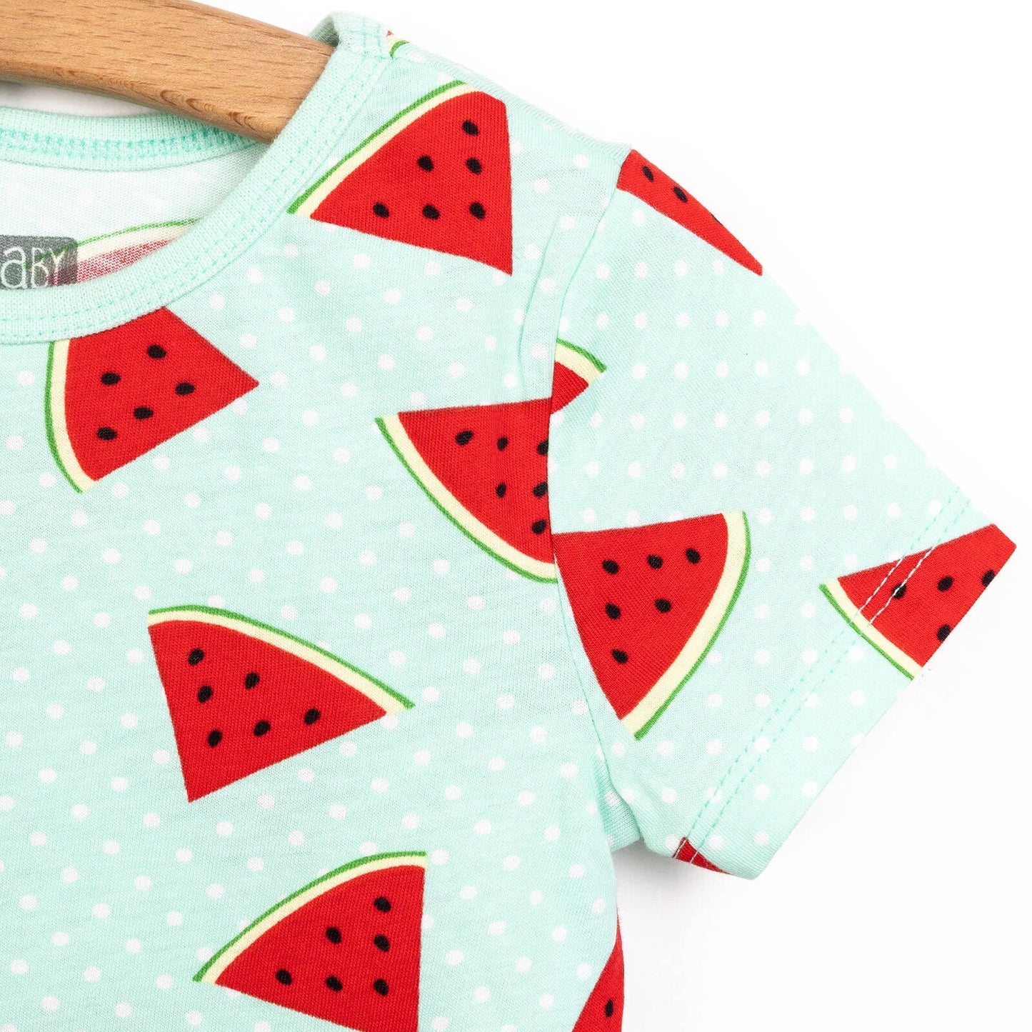 HelloBaby Baby Girl Short Sleeve Pyjamas Set - Blue