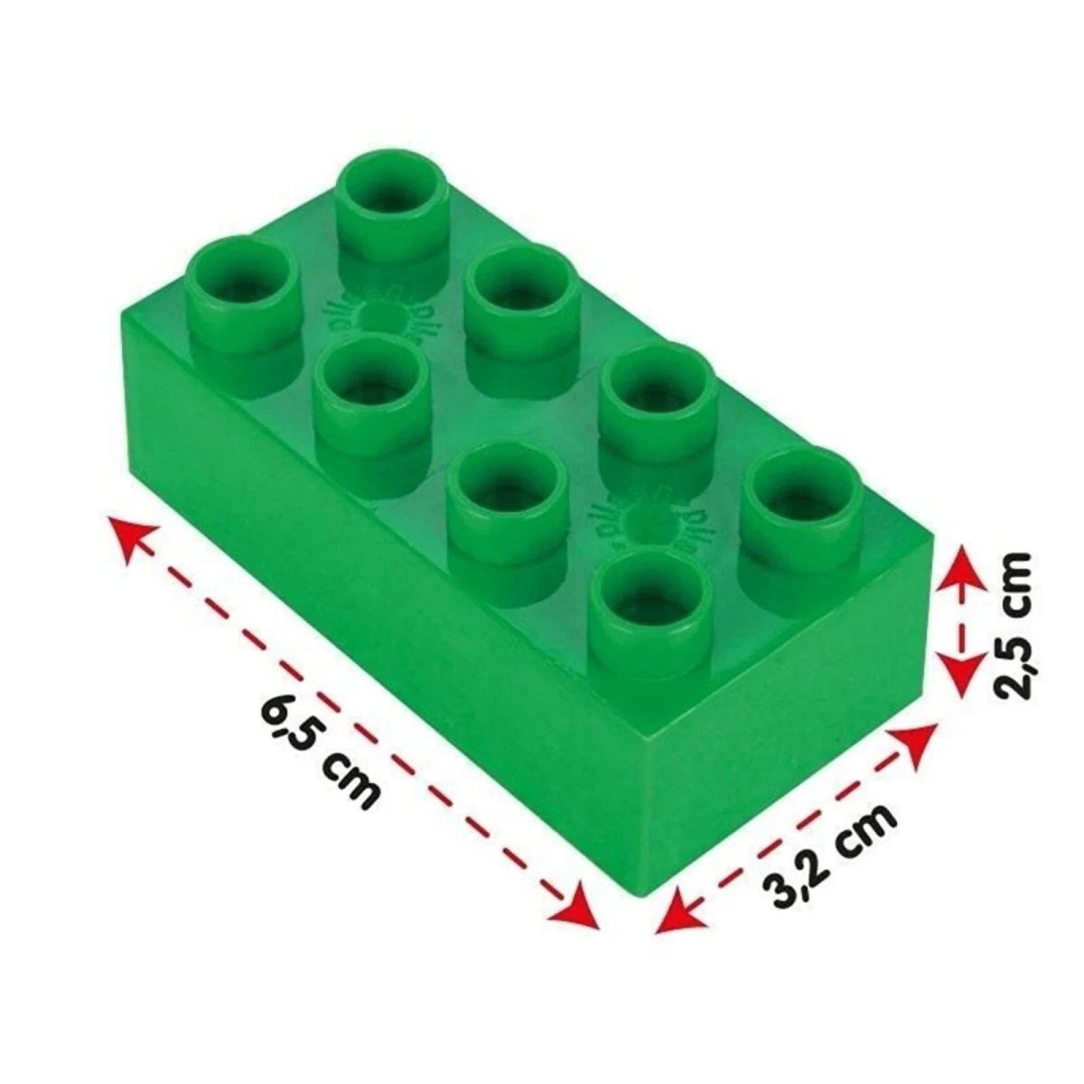 Pilsan Macro 6 Colored Brick Blocks