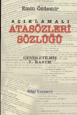 Açıklamalı Atasözleri Sözlüğü - mezetto
