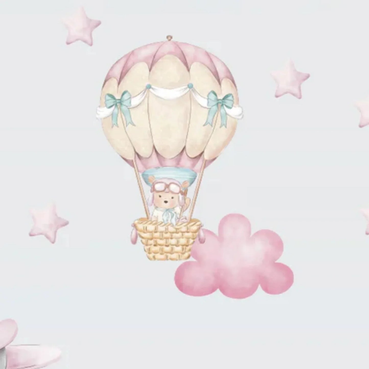 Live Vida Tilly Bear Adventures Large Wall Stickers