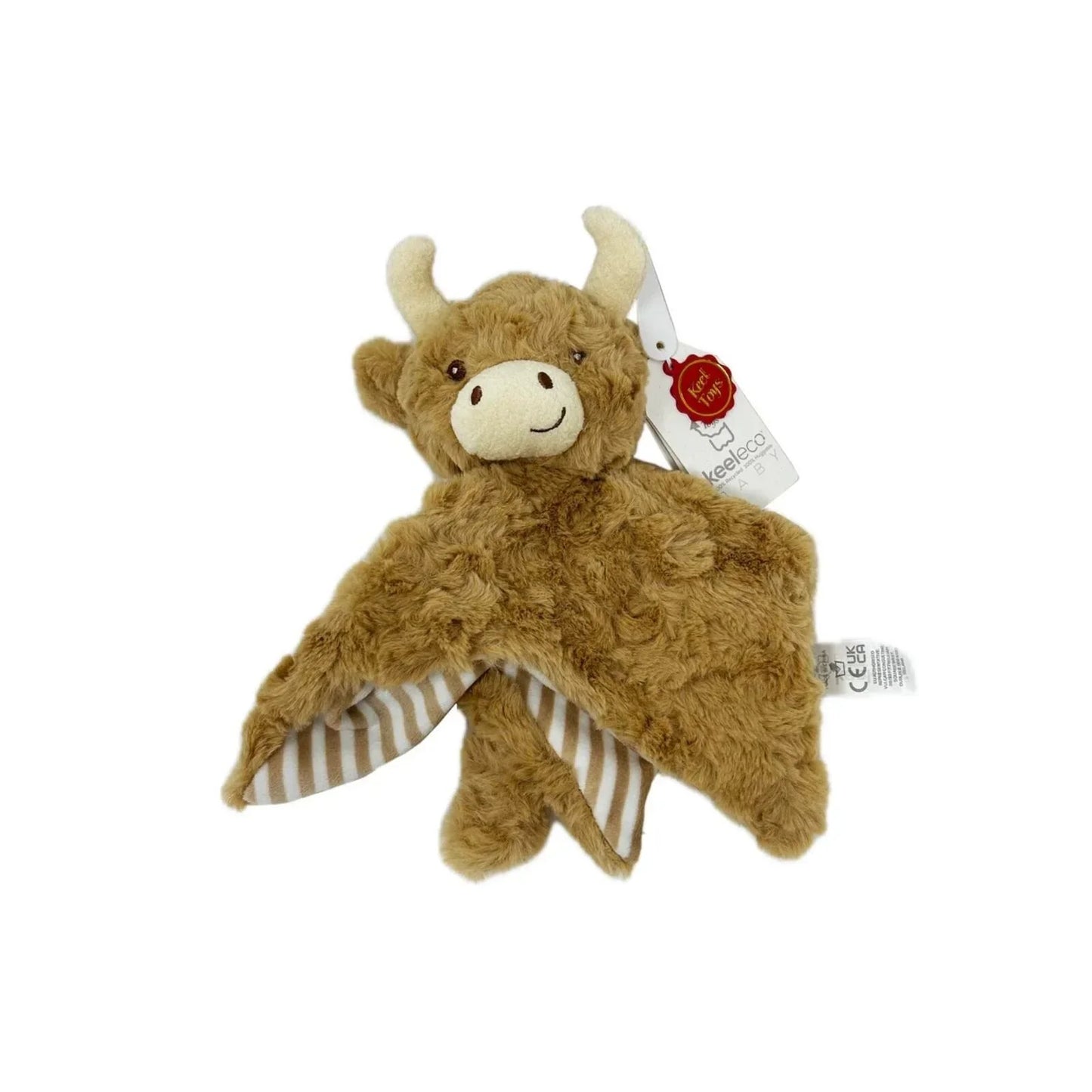 Keeleco Baby Hamish Highland Cow Blanket 32cm