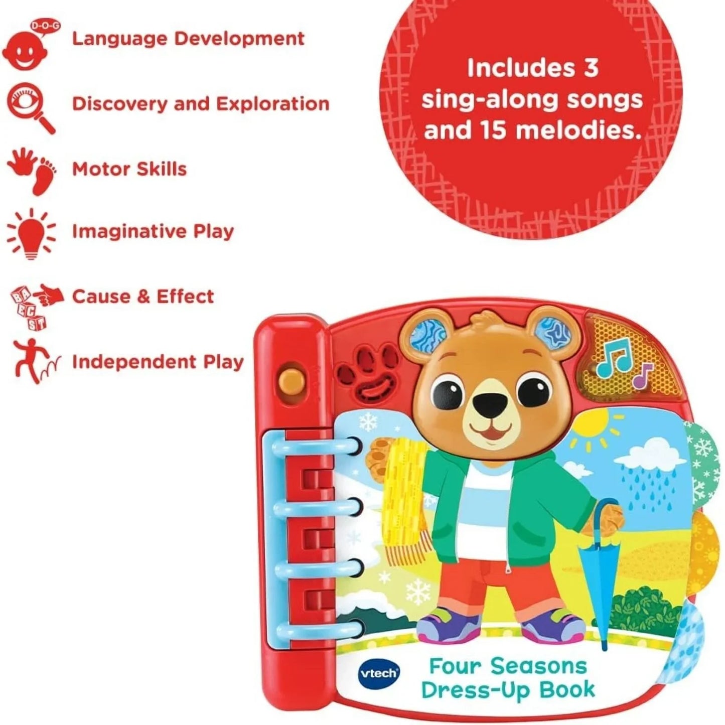 VTech Four Seasons Dress-Up Book