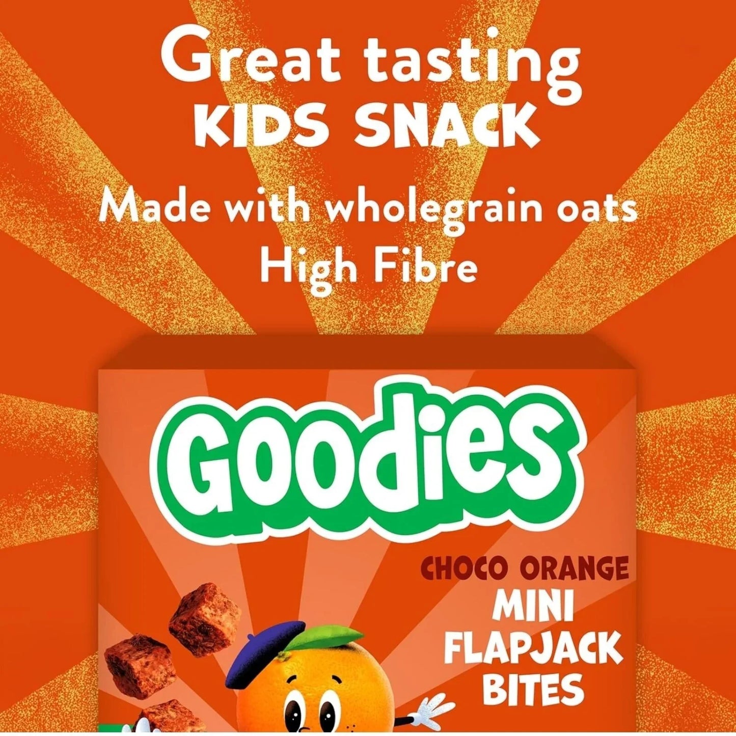 Goodies Choco Orange Mini Flapjack Bites 3+years 92g (4x23g)
