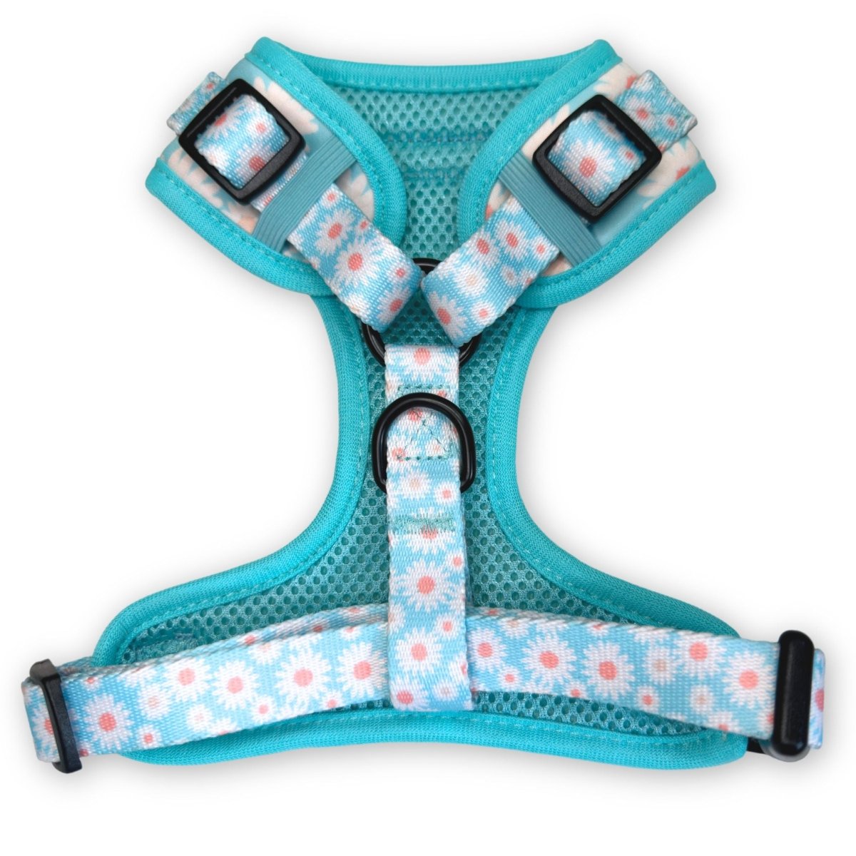 Adjustable Harness - Pastel Daisy - mezetto PupClub Couture PupClub Couture