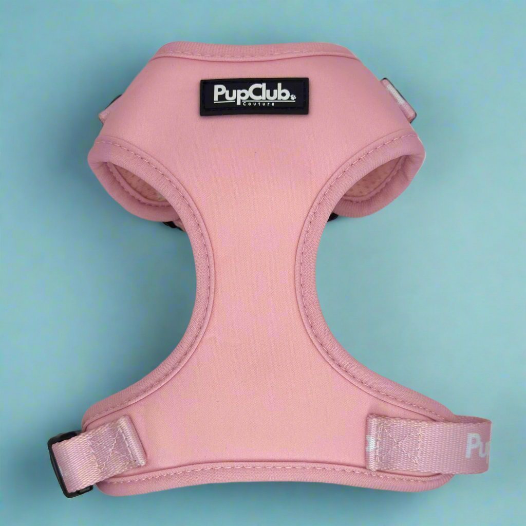 Adjustable Harness - Pastel Pink - mezetto PupClub Couture PupClub Couture
