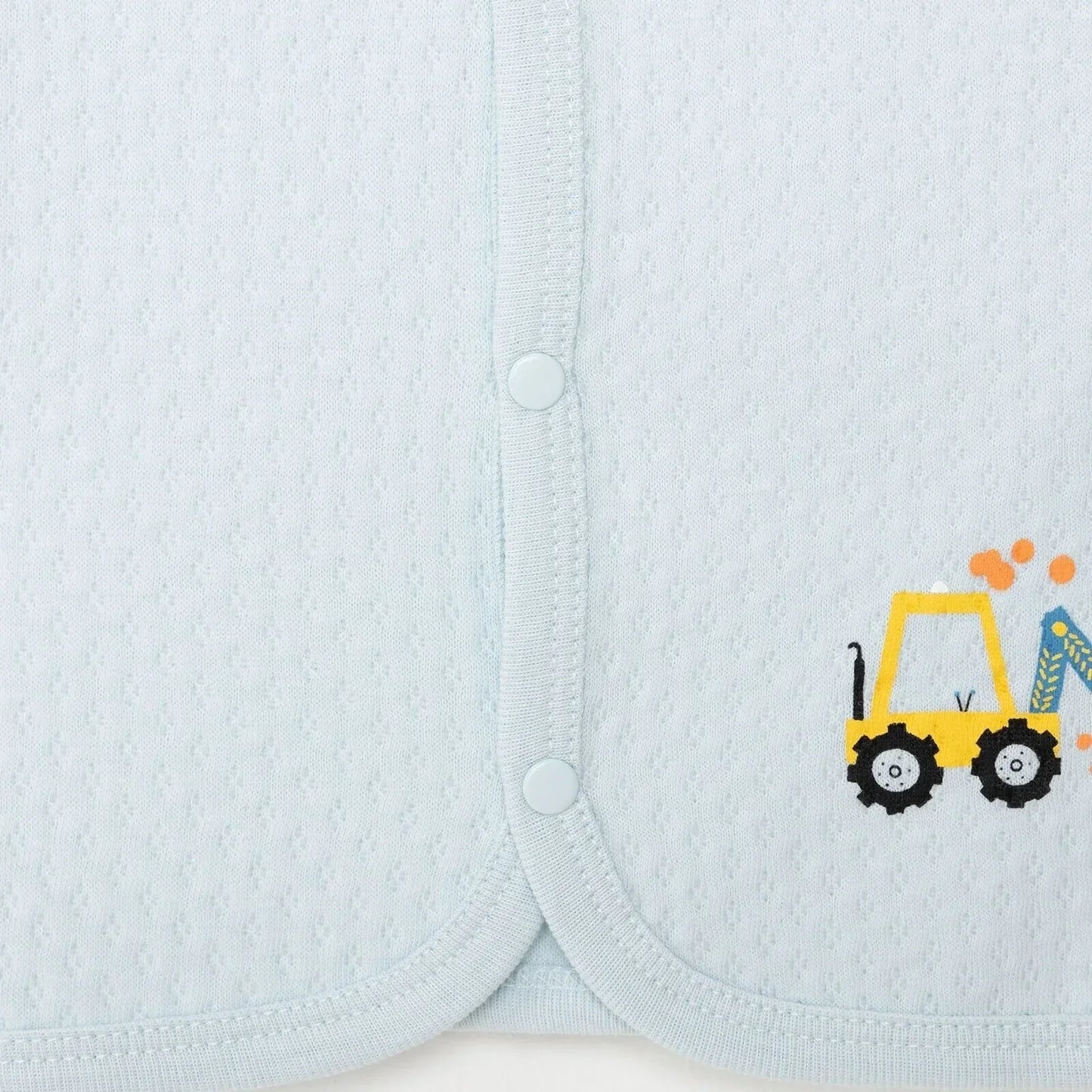 HelloBaby Boy Quilted Vest - Light Blue